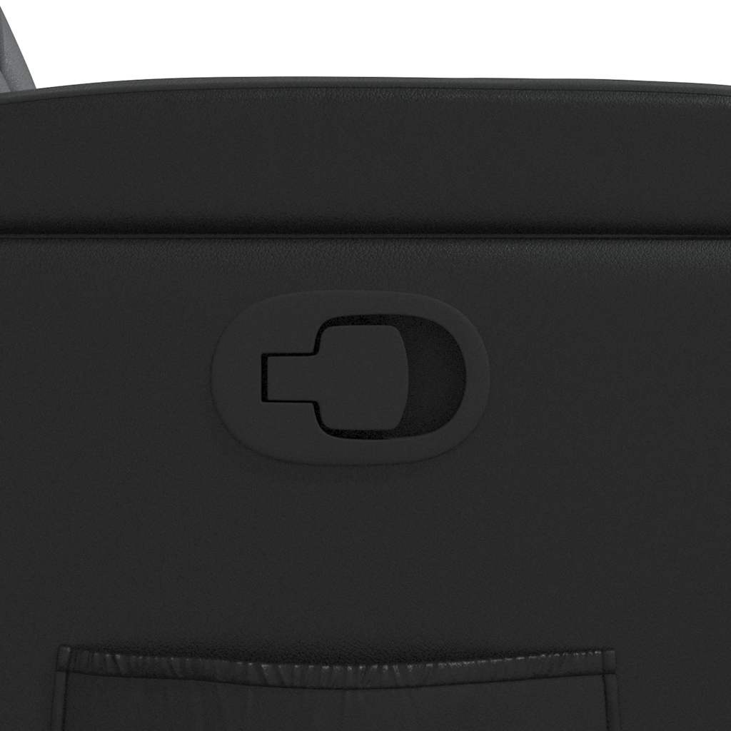 Vidaxl Fauteuil inclinable en similicuir noir - Jusqu'à 47% de réduction