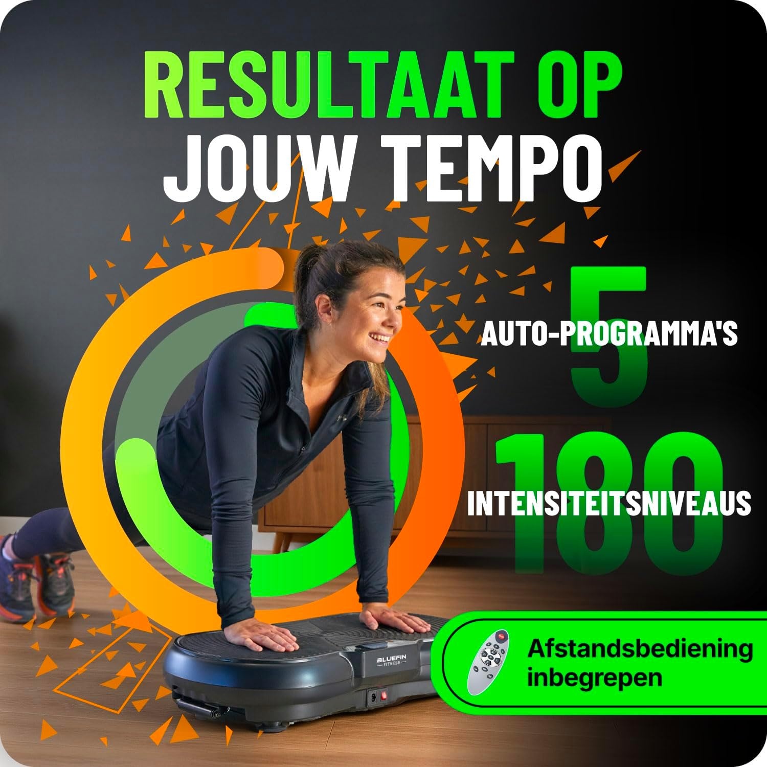 Plateforme vibrante fitness - 180 niveaux - Ultra-fine - Jusqu'à -47%