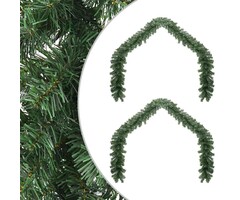 Vidaxl Guirlande de Noël 40m - Lot de 2 - PVC - Vert - Jusqu'à -46%