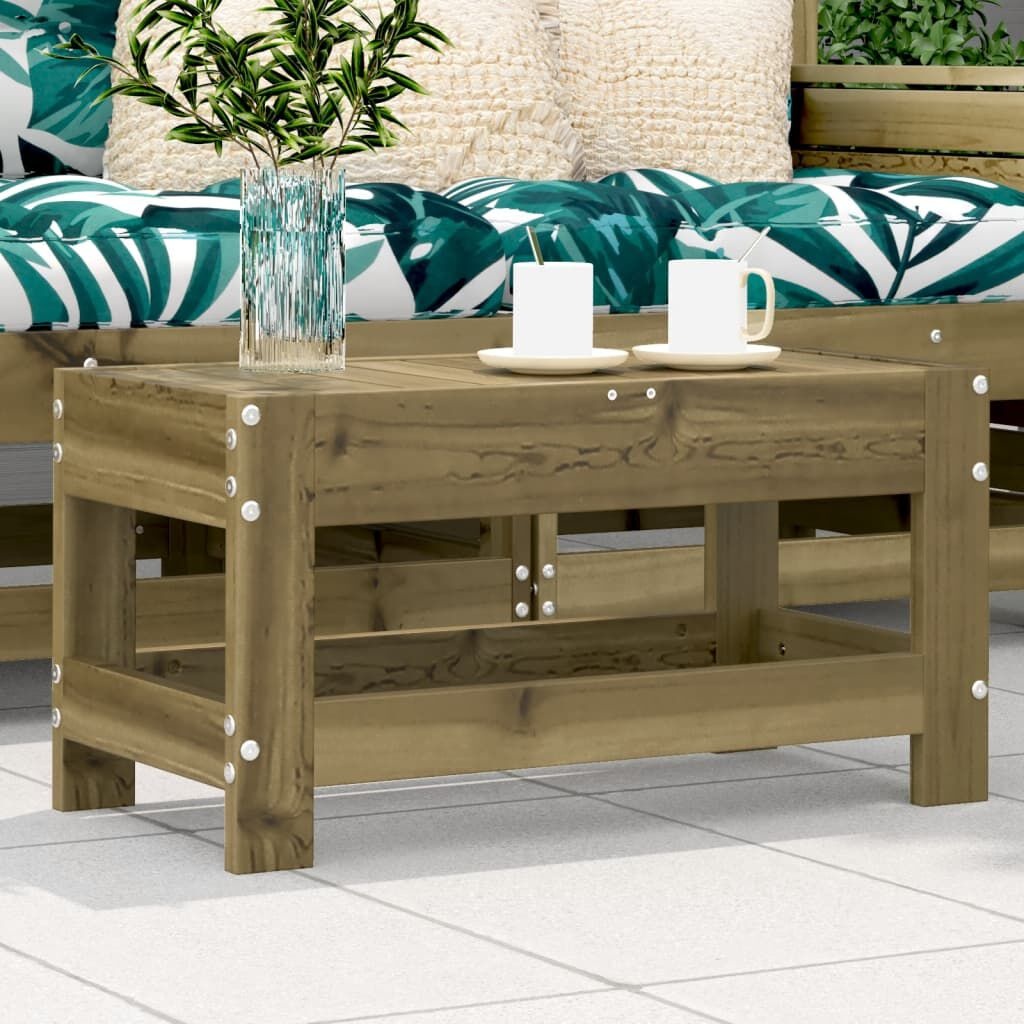 Vidaxl Repose-pieds de jardin en pin - Jusqu'à -47% sur notre sélection outlet