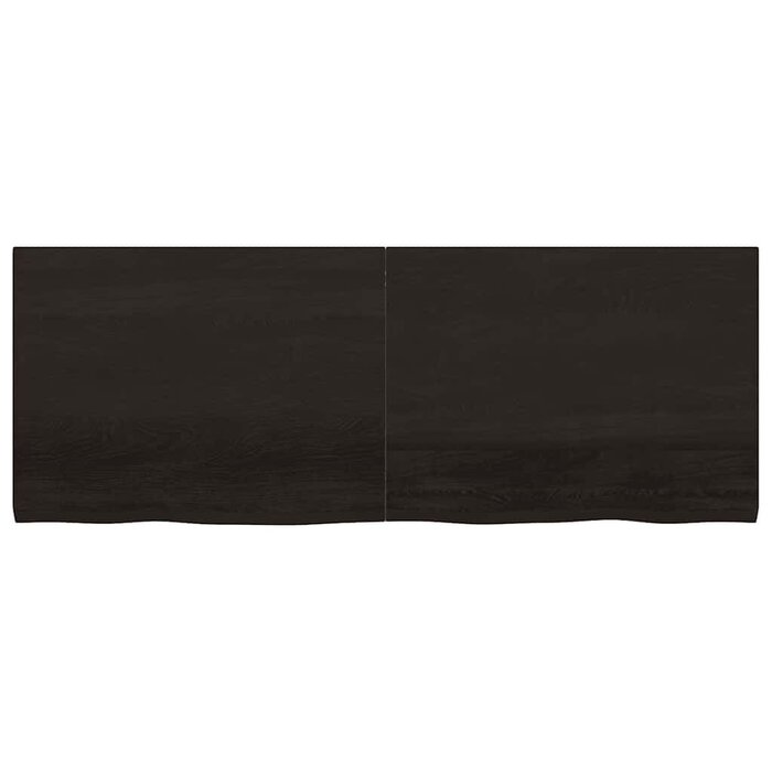 Vidaxl Plan de vasque en chêne massif 160x60 cm - Jusqu'à -44% sur l'outlet