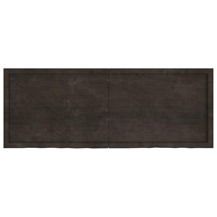 Vidaxl Plan de vasque en chêne massif 160x60 cm - Jusqu'à -44% sur l'outlet