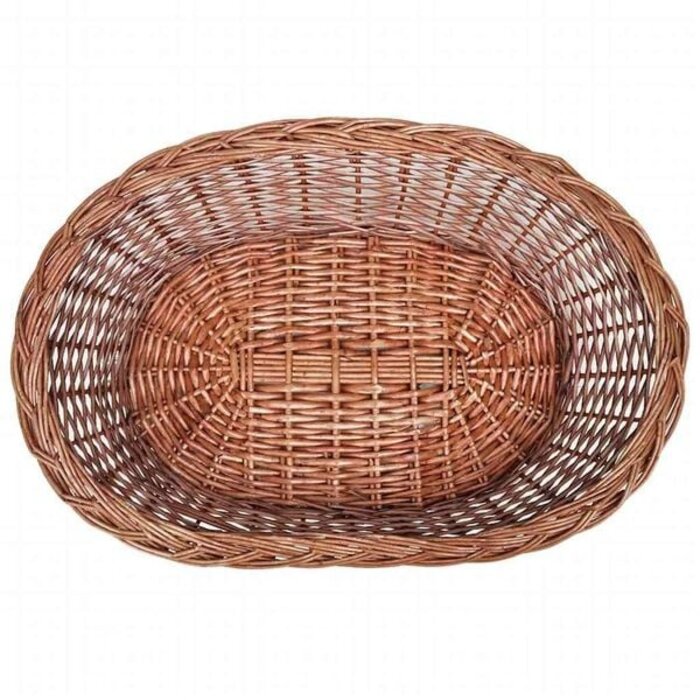 Vidaxl Panier en osier naturel pour chien et chat (50 cm) - Jusqu'à 36% de réduction