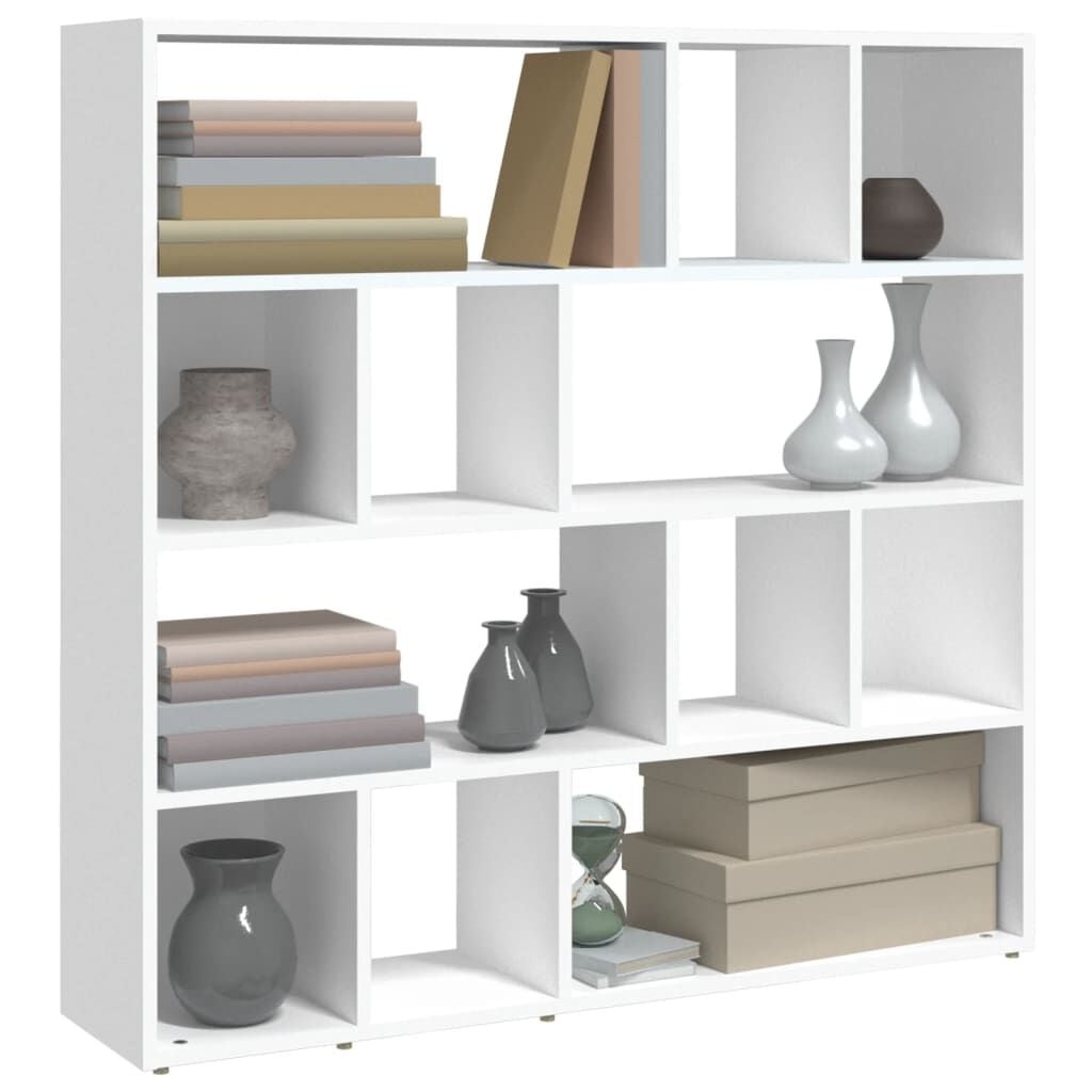 Vidaxl Bibliothèque et séparateur de pièce blanc 105cm - Jusqu'à -46%
