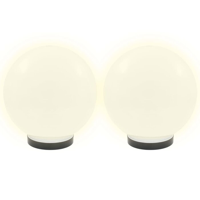 Vidaxl Lot de 2 Lampes Sphériques LED 25 cm - Jusqu'à -44% sur notre sélection