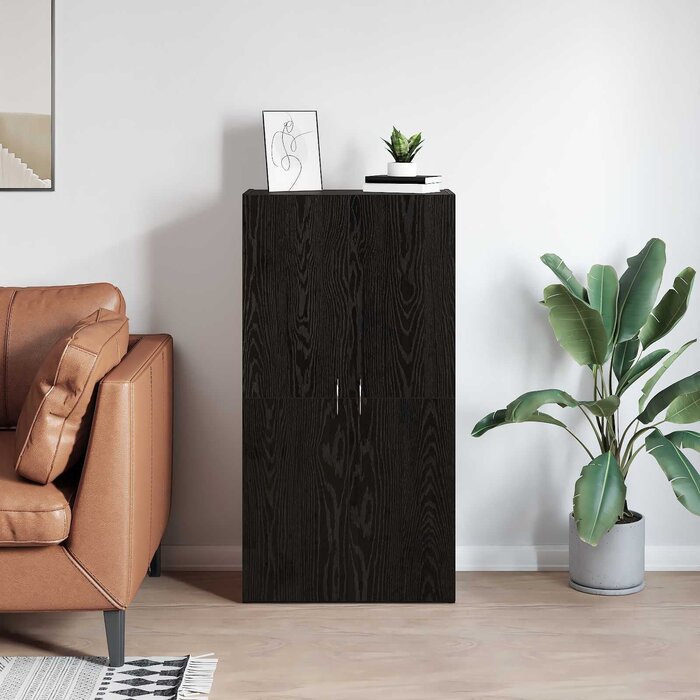 Vidaxl Armoire de bureau chêne noir - Jusqu'à 46% de réduction
