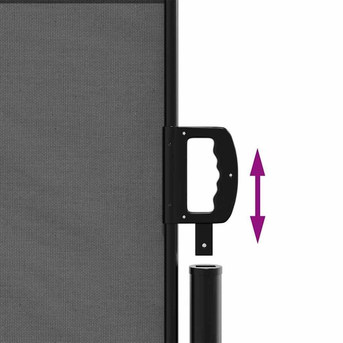 Vidaxl Brise-vue latéral rétractable 120x600 cm anthracite - Jusqu'à -46%