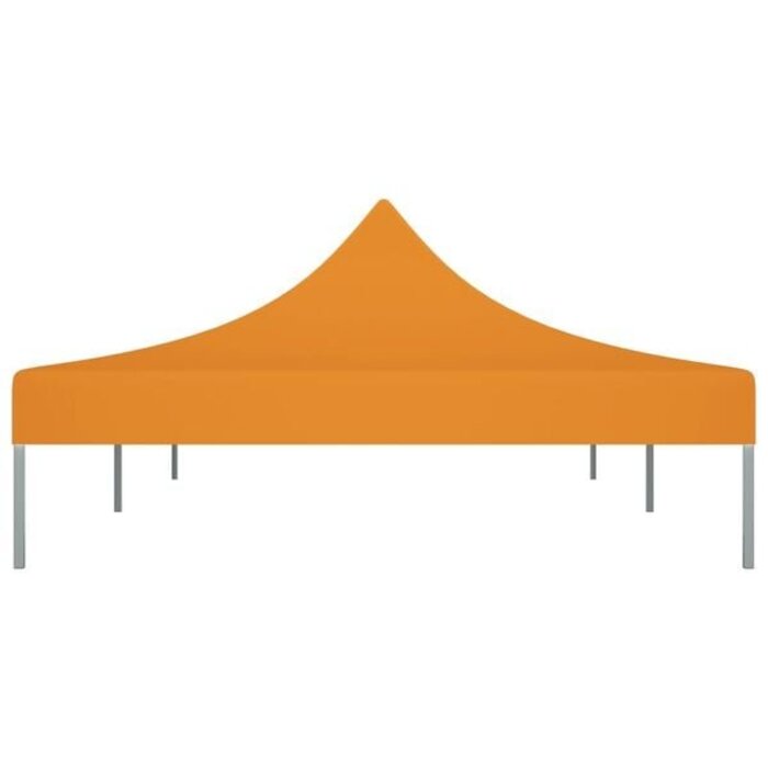 Vidaxl Toit de tonnelle pliable 6x3 m orange - Jusqu'à 45% de remise