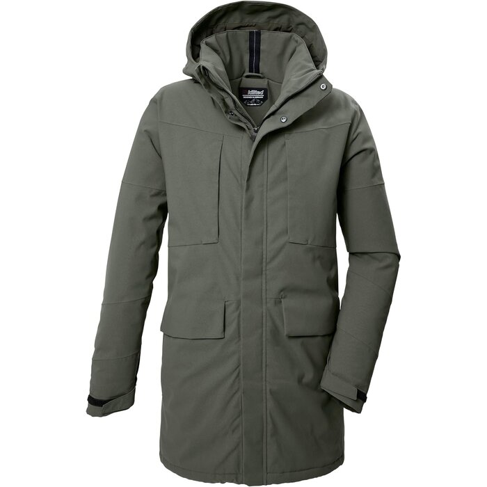 Killtec Parka imperméable homme noire - Jusqu'à -47%