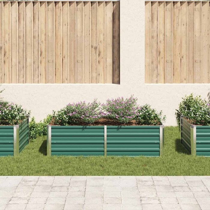 Vidaxl Jardinière surélevée en acier 160x80x45cm - Jusqu'à 46% de réduction