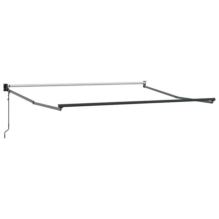 Vidaxl Store banne manuel anthracite 3,5x2,5m - Jusqu'à 47% de réduction