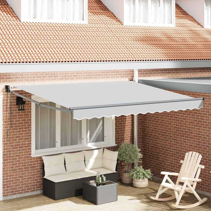 Vidaxl Store banne manuel anthracite 3,5x2,5m - Jusqu'à 47% de réduction