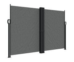 Vidaxl Paravent rétractable 160 x 600 cm anthracite - Jusqu'à -47% sur l'outlet
