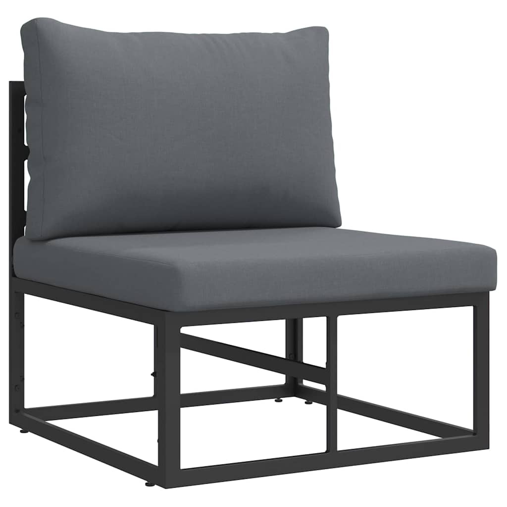 Vidaxl Fauteuil de jardin en aluminium noir - Jusqu'à -56% de remise