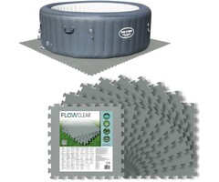 Bestway Dalles de protection pour piscine 50x50 cm - Lot de 9 - Jusqu'à -47%
