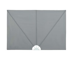Vidaxl Pare-soleil pliable pour terrasse 240x160 cm - Gris - Jusqu'à 33% de remise