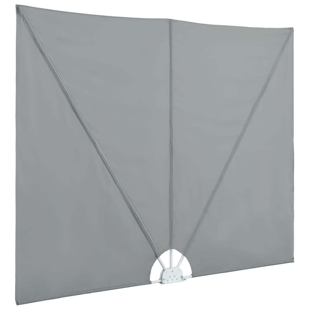 Vidaxl Pare-soleil pliable pour terrasse 240x160 cm - Gris - Jusqu'à 33% de remise
