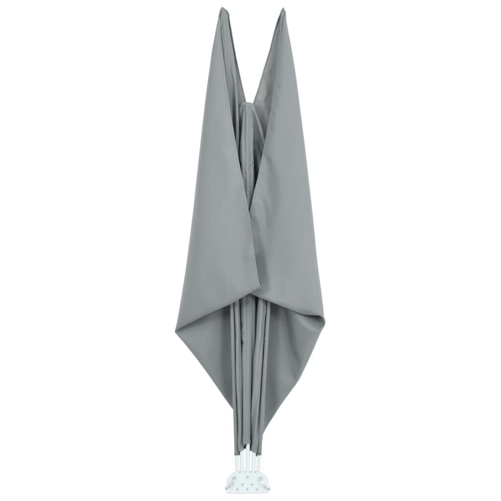 Vidaxl Pare-soleil pliable pour terrasse 240x160 cm - Gris - Jusqu'à 33% de remise