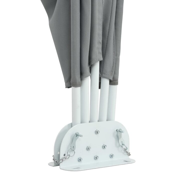 Vidaxl Pare-soleil pliable pour terrasse 240x160 cm - Gris - Jusqu'à 33% de remise