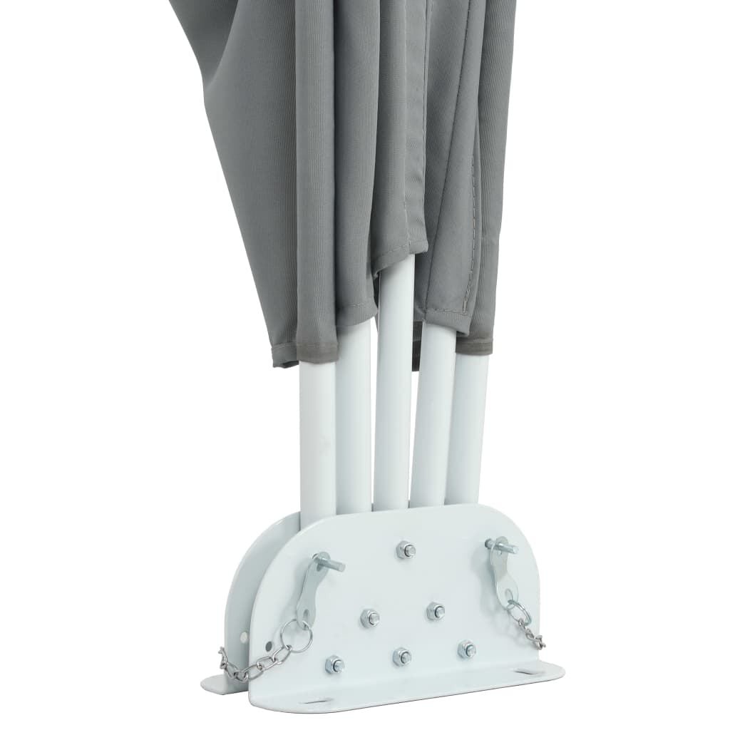 Vidaxl Pare-soleil pliable pour terrasse 240x160 cm - Gris - Jusqu'à 33% de remise