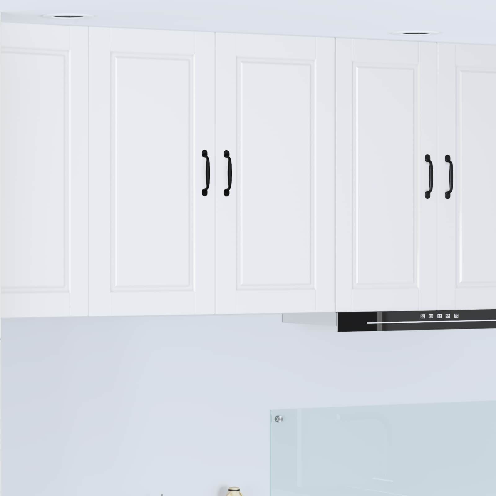 Vidaxl Meuble mural PORTO Blanc 80x80cm - Jusqu'à -47% sur votre rangement