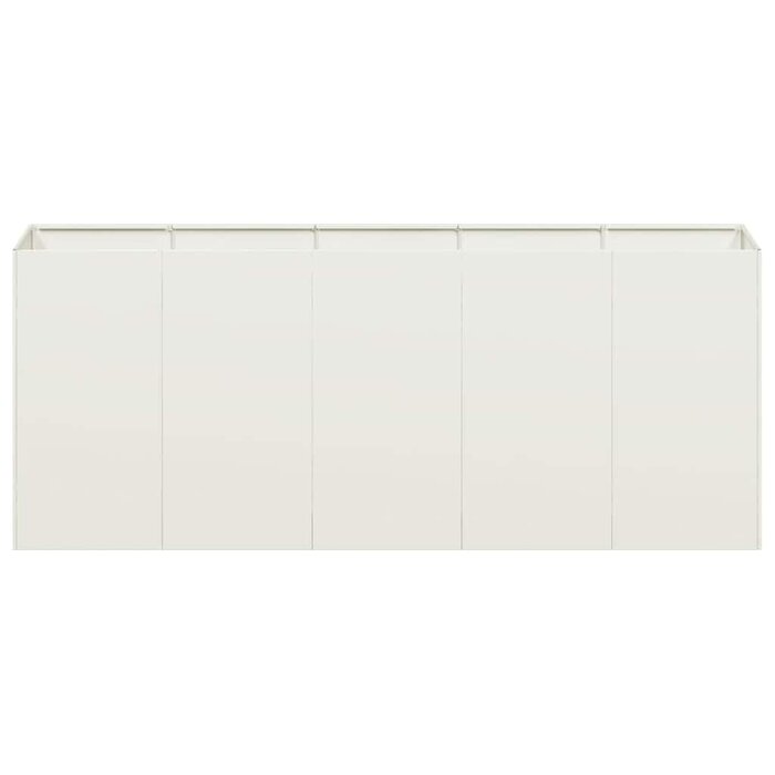 Vidaxl Jardinière surélevée XXL en acier blanc - Jusqu'à -47% sur votre retour
