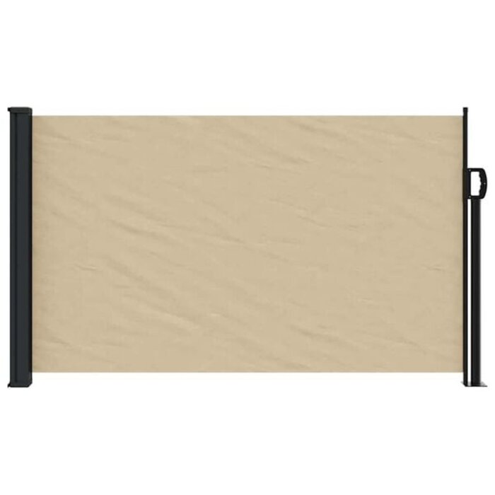 Vidaxl Pare-vent rétractable 120 x 500 cm Beige - Jusqu'à -46% sur l'outlet