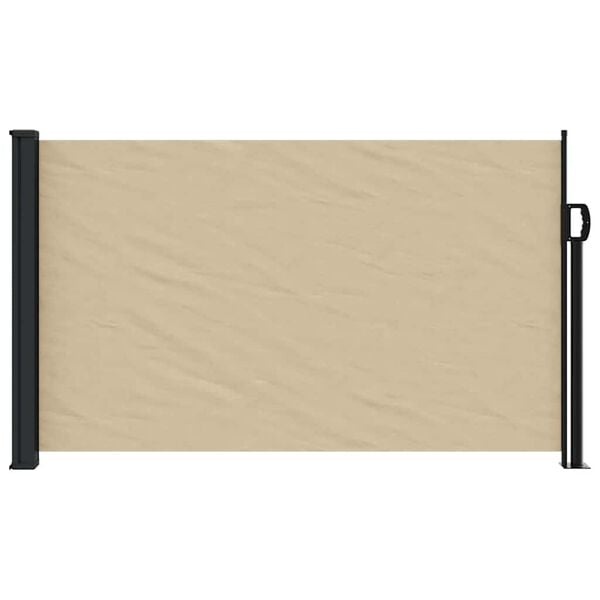 Vidaxl Pare-vent rétractable 120 x 500 cm Beige - Jusqu'à -46% sur l'outlet