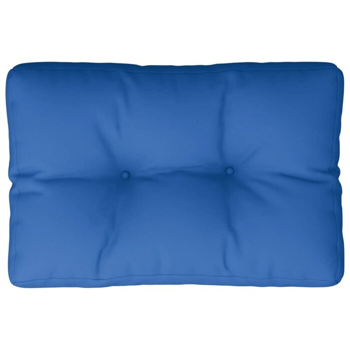 Vidaxl Coussin de palette bleu roi 60x40x12cm - Jusqu'à 41% de réduction