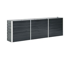 Vidaxl Jardinière surélevée en acier 240x40cm - Jusqu'à -43% de remise