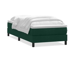 Vidaxl Sommier tapissier velours 200x220cm - Jusqu'à -47%