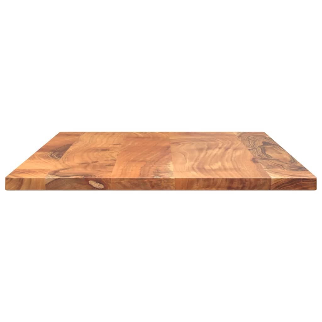 Vidaxl Plateau de table en acacia massif 80x50 cm - Jusqu'à -40%