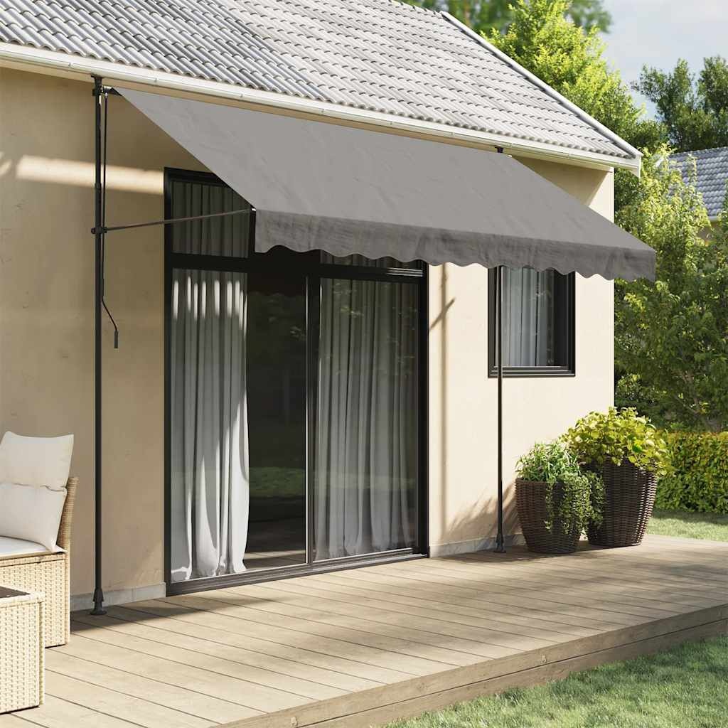 Vidaxl Store banne rétractable 300x150 cm Anthracite - Jusqu'à -34%