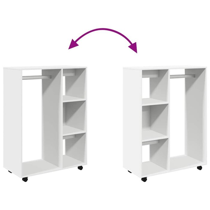 Vidaxl Armoire de rangement scandinave blanche - Jusqu'à -42% de remise