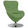 Fauteuil Œuf en Velours Vert - Design Moderne - Jusqu'à -43%