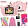 Appareil photo numérique enfant 1080p - Rose - Jusqu'à -44% de remise