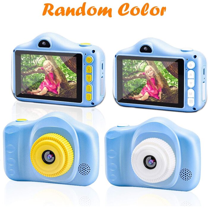Appareil photo numérique pour enfants 12MP - Bleu - Jusqu'à -43%