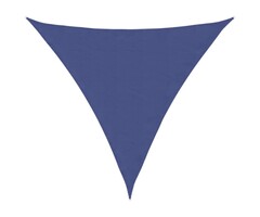 Vidaxl Voile d'ombrage triangulaire 3,6m - Bleu - Jusqu'à -48%