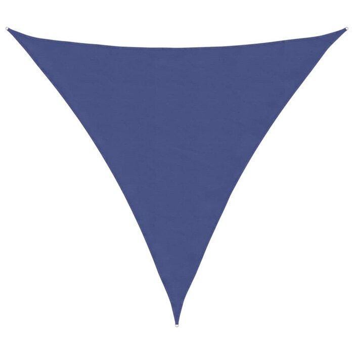 Vidaxl Voile d'ombrage triangulaire 3,6m - Bleu - Jusqu'à -43% de remise