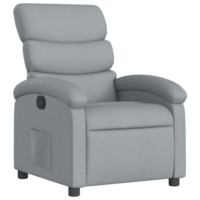 Vidaxl Fauteuil inclinable gris clair - Jusqu'à 41% de remise sur nos modèles