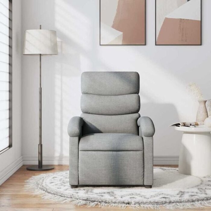 Vidaxl Fauteuil inclinable gris clair - Jusqu'à 41% de remise sur nos modèles