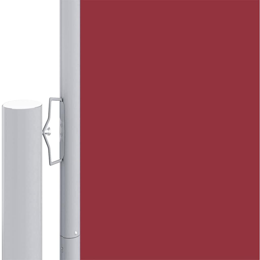 Vidaxl Paravent latéral rétractable 180x600 cm rouge - Jusqu'à 46% de réduction