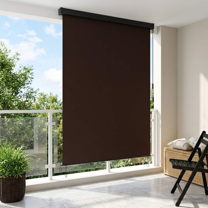 Vidaxl Store d'extérieur enroulable marron 180x250cm - Jusqu'à -45%