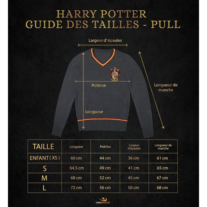 Pull Harry Potter Enfant Gris - Jusqu'à -39% de réduction