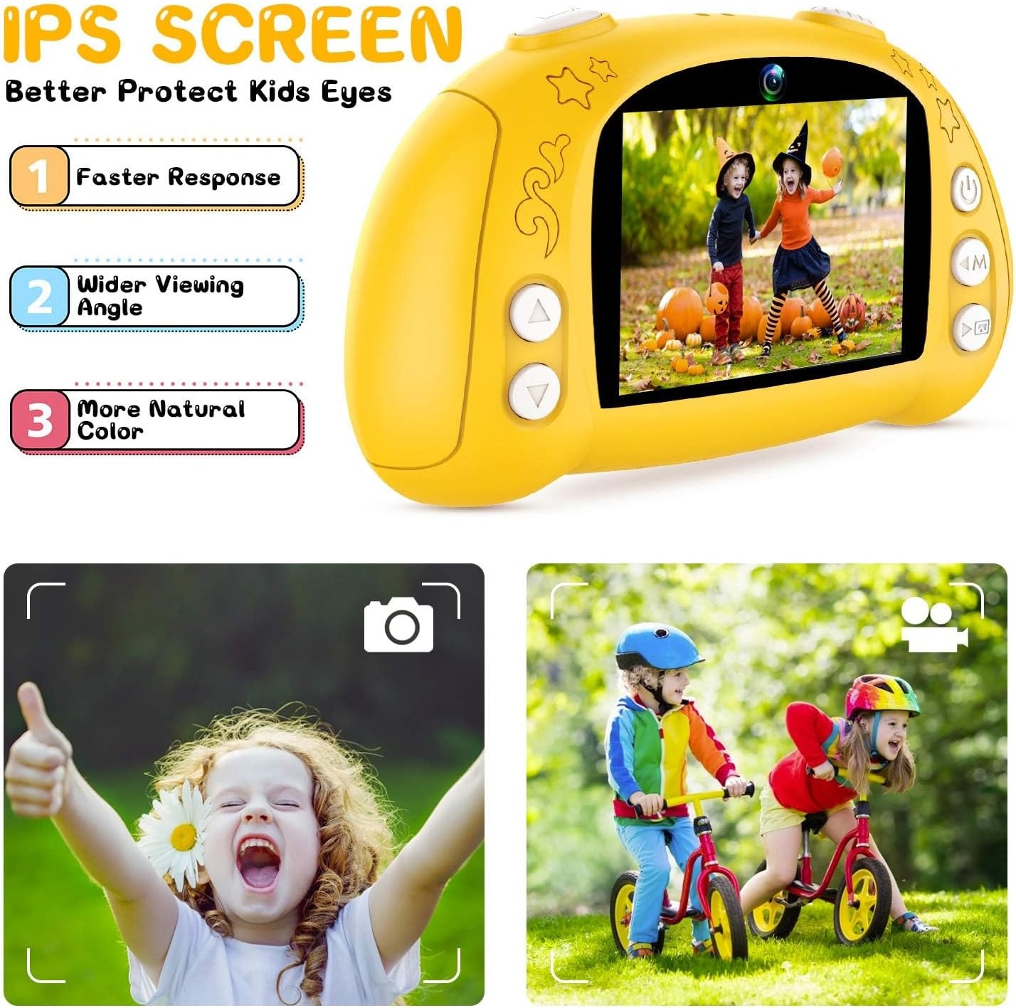Appareil photo numérique pour enfants rose - Jusqu'à 38% de remise