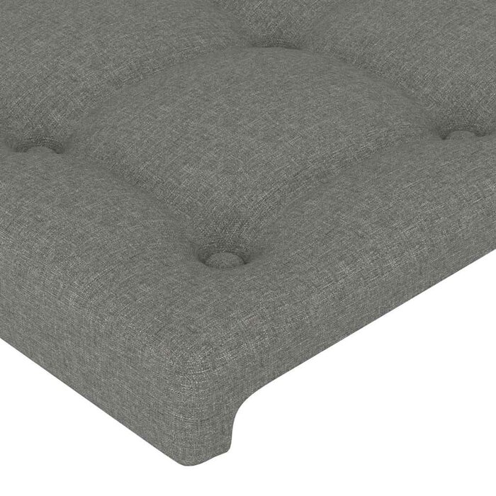 Vidaxl Tête de lit en tissu gris foncé 80 cm - Jusqu'à -62% sur le prix d'origine