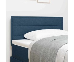 Vidaxl Tête de lit réglable 100cm bleue - Jusqu'à -51% sur notre sélection outlet