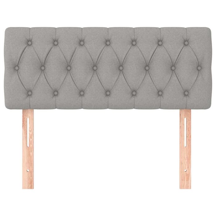 Vidaxl Tête de lit en tissu gris clair 90cm - Jusqu'à -39%