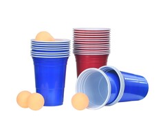 Vidaxl Kit Beer Pong Complet : 100 Gobelets et 6 Balles - Jusqu'à 40% de réduction