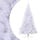 Sapin de Noël artificiel demi-arbre 240 cm blanc - Jusqu'à 39% de remise